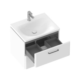 Ravak Balance szafka 50x46,5x50 cm podumywalkowa wisząca biała X000001813