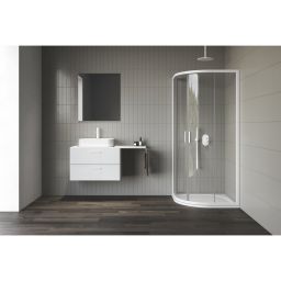 Ravak Balance szafka podumywalkowa 80x46,5x50 cm wisząca biała X000001815