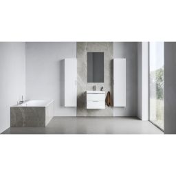 Ravak Comfort szafka 40x16,5x160 cm wisząca słupek boczny biała X000001820