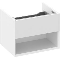 Ravak Lite szafka 60x45x43 cm podumywalkowa wisząca biała X000001855