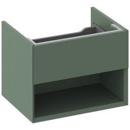 Ravak Lite szafka 60x45x43 cm podumywalkowa wisząca grey green X000001858