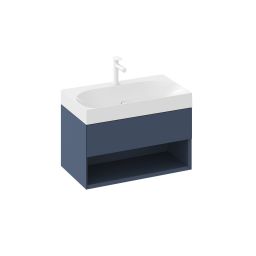 Ravak Lite szafka 80x45x43 cm podumywalkowa wisząca deepsea blue X000001863