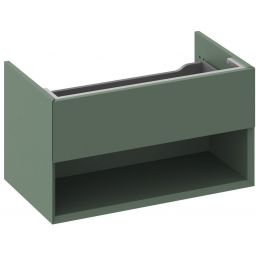 Ravak Lite szafka 80x45x43 cm podumywalkowa wisząca grey green X000001864