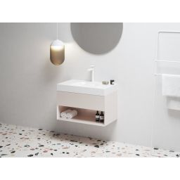 Ravak Lite szafka 80x45x43 cm podumywalkowa wisząca alabaster pink X000001866