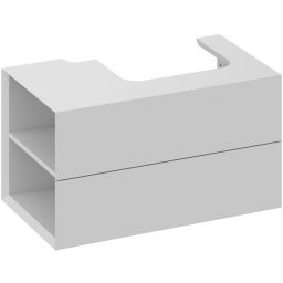 Ravak Lite szafka 80x45x43 cm podumywalkowa wisząca smoke grey X000001877