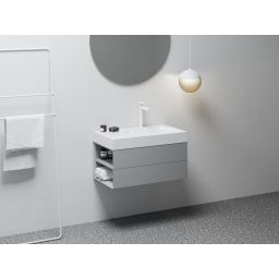 Ravak Lite szafka 80x45x43 cm podumywalkowa wisząca smoke grey X000001877