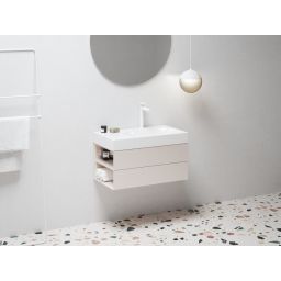 Ravak Lite szafka 80x45x43 cm podumywalkowa wisząca alabaster pink X000001878