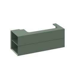 Ravak Lite szafka 120x45x43 cm podumywalkowa wisząca grey green X000001882