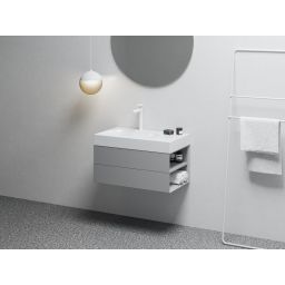 Ravak Lite szafka 80x45x43 cm podumywalkowa wisząca szara X000001889