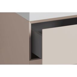 Ravak Lite szafka 80x45x43 cm podumywalkowa wisząca alabaster pink X000001890