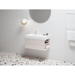 Ravak Lite szafka 80x45x43 cm podumywalkowa wisząca alabaster pink X000001890