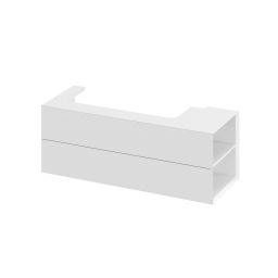 Ravak Lite szafka 120x45x43 cm podumywalkowa wisząca biała X000001891