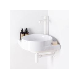 Ravak Yard konsola podumywalkowa 22,1x22,1x12,5 cm biała X01774