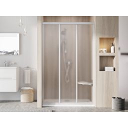 Ravak Supernova ASDP3-80 drzwi prysznicowe 80 cm satyna/szkło grape 00V40UR2ZG