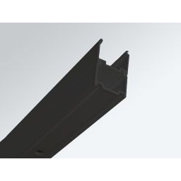 Ravak Pivot drzwi prysznicowe 80 cm uchylne czarny mat/szkło przezroczyste 03G40300Z1