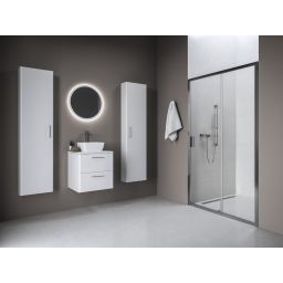 Ravak Blix II drzwi prysznicowe NBLDP2 120 cm rozsuwane bright alu/szkło przezroczyste 0PMG0C00Z1