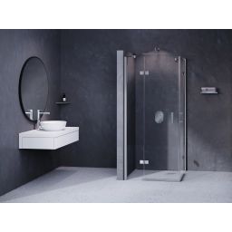 Ravak SmartLine SMSRV4-90 kabina prysznicowa 90x90 cm kwadratowa chrom/szkło przezroczyste 1SV77A00Z1