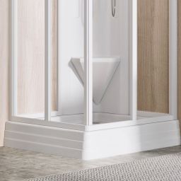 Ravak Kaskada Angela-80 PU brodzik 80x80 cm kwadratowy biały A004401120