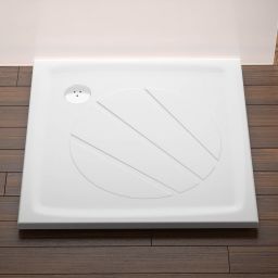 Ravak Perseus Pro brodzik kwadratowy 80x80 cm biały XA034401010