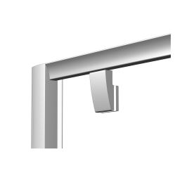 Ravak Pivot kabina prysznicowa 80x80 cm półokrągła satyna półmat/szkło przezroczyste 37644U00Z1