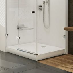 Ravak Galaxy Gigant Pro SET panel do brodzika 120x80 cm lewy biały XA83GL01010