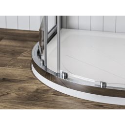 Ravak Blix II kabina prysznicowa NBLCP4 90x90 cm półokrągła bright alu/szkło przezroczyste 3BM70C00Z1