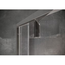 Ravak Nexty kabina prysznicowa 80x80 cm półokrągła chrom/szkło przezroczyste 3O644C00Z1