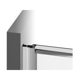 Ravak Nexty kabina prysznicowa 90x90 cm półokrągła srebrny połysk/szkło przezroczyste 3O677C00Z1