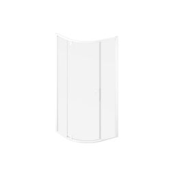 Ravak Nexty kabina prysznicowa 90x90 cm półokrągła biały mat/szkło przezroczyste 3O677E01Z1