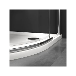Ravak SmartLine SMSKK4-80 kabina prysznicowa 80x80 cm półokrągła czteroczęściowa chrom/szkło przezroczyste 3S244A00Y1