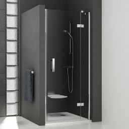 Ravak SmartLine SMSD2-90 B-P drzwi prysznicowe 90 cm uchylne prawe chrom/szkło przezroczyste 0SP7BA00Z1