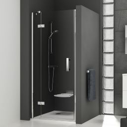 Ravak SmartLine SMSD2-100 A-L drzwi prysznicowe 100 cm uchylne lewe chrom/szkło przezroczyste 0SLAAA00Z1