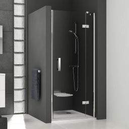 Ravak SmartLine SMSD2-110 A-P drzwi prysznicowe 110 cm uchylne prawe chrom/szkło przezroczyste 0SPDAA00Z1