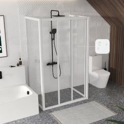 Ravak Supernova ścianka prysznicowa 90 cm biały połysk/tworzywo polistyren 940701R211