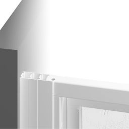 Ravak Supernova ASDP3-130 drzwi prysznicowe 130 cm satyna/szkło grape 00VJ0UR2ZG