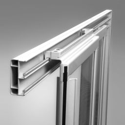 Ravak Supernova kabina prysznicowa 80x80 cm półokrągła czarny mat/tworzywo polistyren 3114O30211