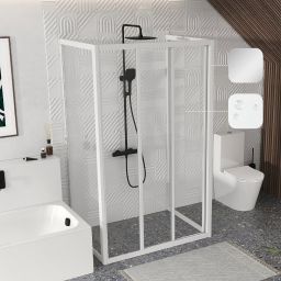 Ravak Supernova ścianka prysznicowa 75 cm satyna mat/tworzywo polistyren 94030UR211