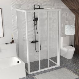 Ravak Supernova ścianka prysznicowa 80 cm biały połysk/ 940401R2ZG