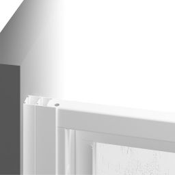 Ravak Supernova ścianka prysznicowa 80 cm satyna mat/tworzywo polistyren 94040UR211