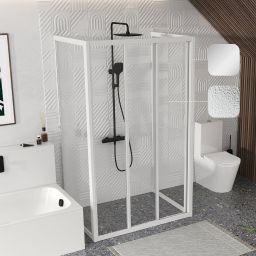 Ravak Supernova ścianka prysznicowa 90 cm satyna mat/ 94070UR2ZG