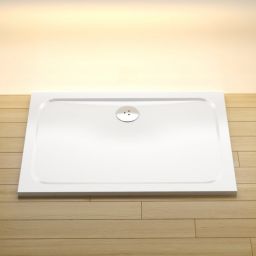 Ravak Galaxy Pro Chrome brodzik prostokątny 100x90 cm biały XA04A701010
