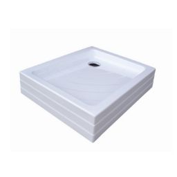 Ravak Kaskada Aneta PU brodzik 90x75 cm prostokątny biały A003701120