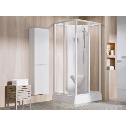 Ravak Angela-90 Kaskada PU brodzik 90x90 cm kwadratowy biały A007701120