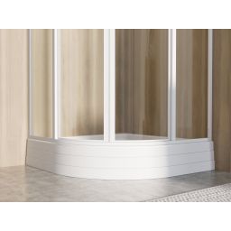 Ravak Kaskada Ronda-80 PU brodzik 80x80 cm półokrągły biały A204001120