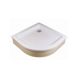 Ravak Kaskada Ronda-90 EX brodzik 90x90 cm półokrągły biały A207001320