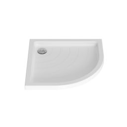 Ravak Kaskada Ronda-80 LA brodzik 80x80 cm półokrągły biały A214001220