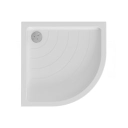 Ravak Kaskada Ronda-90 LA brodzik 90x90 cm półokrągły biały A217001220