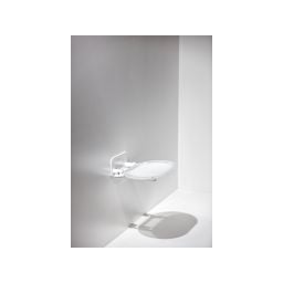 Ravak Chrome siedzisko prysznicowe białe clear B8F0000028