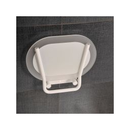 Ravak Chrome siedzisko prysznicowe białe clear B8F0000028