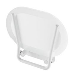 Ravak Chrome siedzisko prysznicowe białe clear B8F0000028